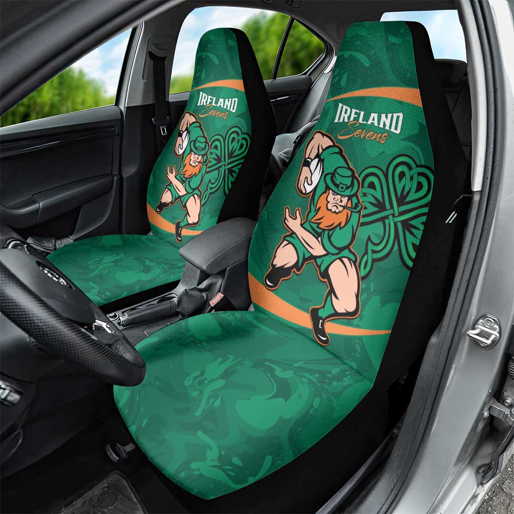 Ireland Rugby Sevens Car Seat Cover Go Champions Irish Shamrock