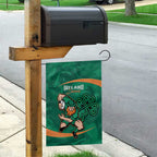 Ireland Rugby Sevens Garden Flag Go Champions Irish Shamrock