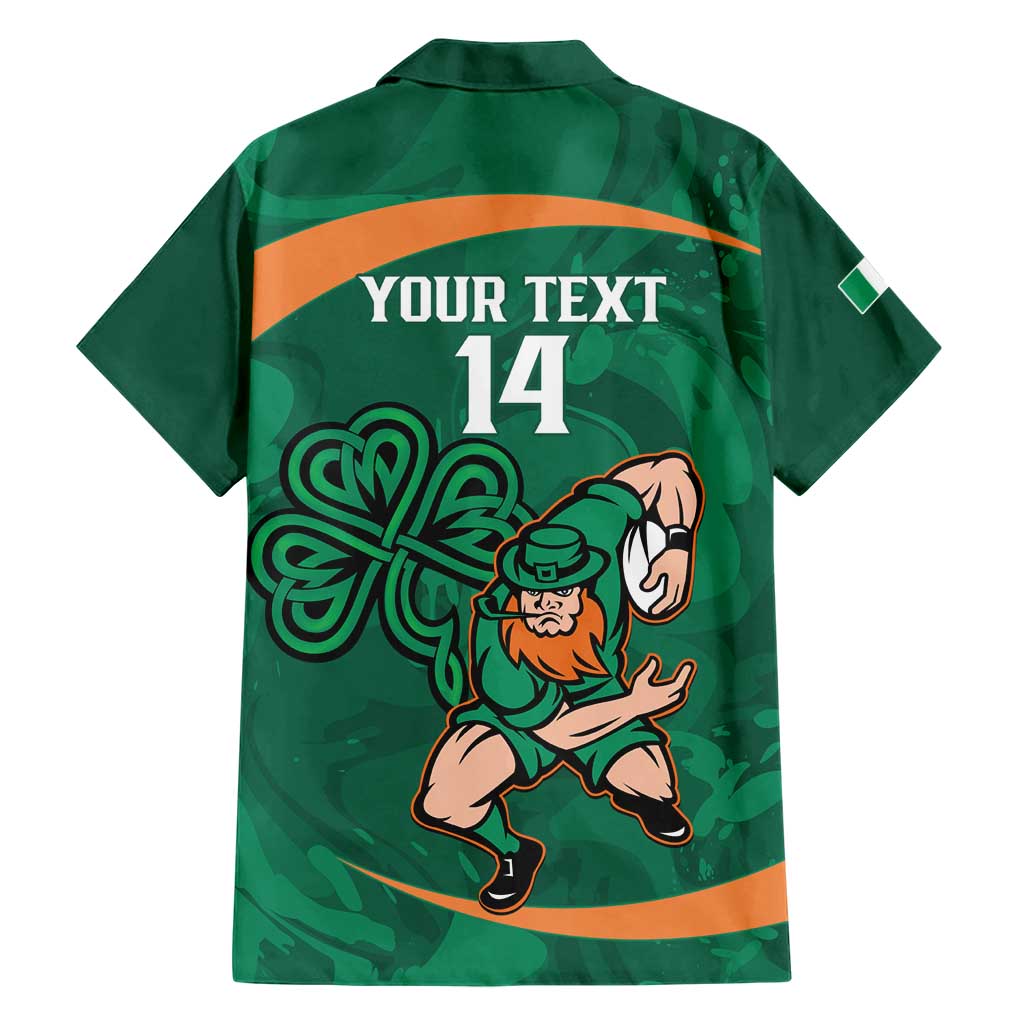 Custom Ireland Rugby Sevens Hawaiian Shirt Go Champions Irish Shamrock