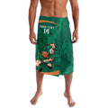 Custom Ireland Rugby Sevens Lavalava Go Champions Irish Shamrock