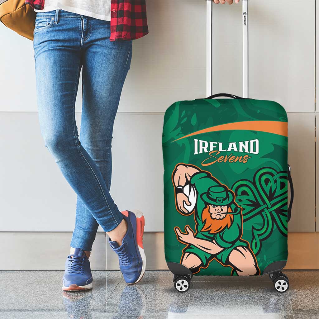 Ireland Rugby Sevens Luggage Cover Go Champions Irish Shamrock