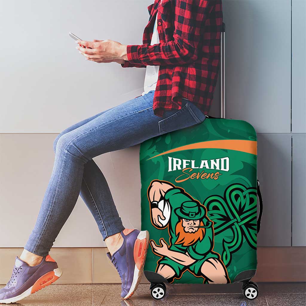 Ireland Rugby Sevens Luggage Cover Go Champions Irish Shamrock