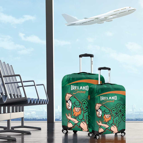 Ireland Rugby Sevens Luggage Cover Go Champions Irish Shamrock