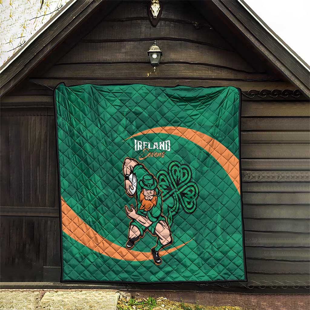 Ireland Rugby Sevens Quilt Go Champions Irish Shamrock