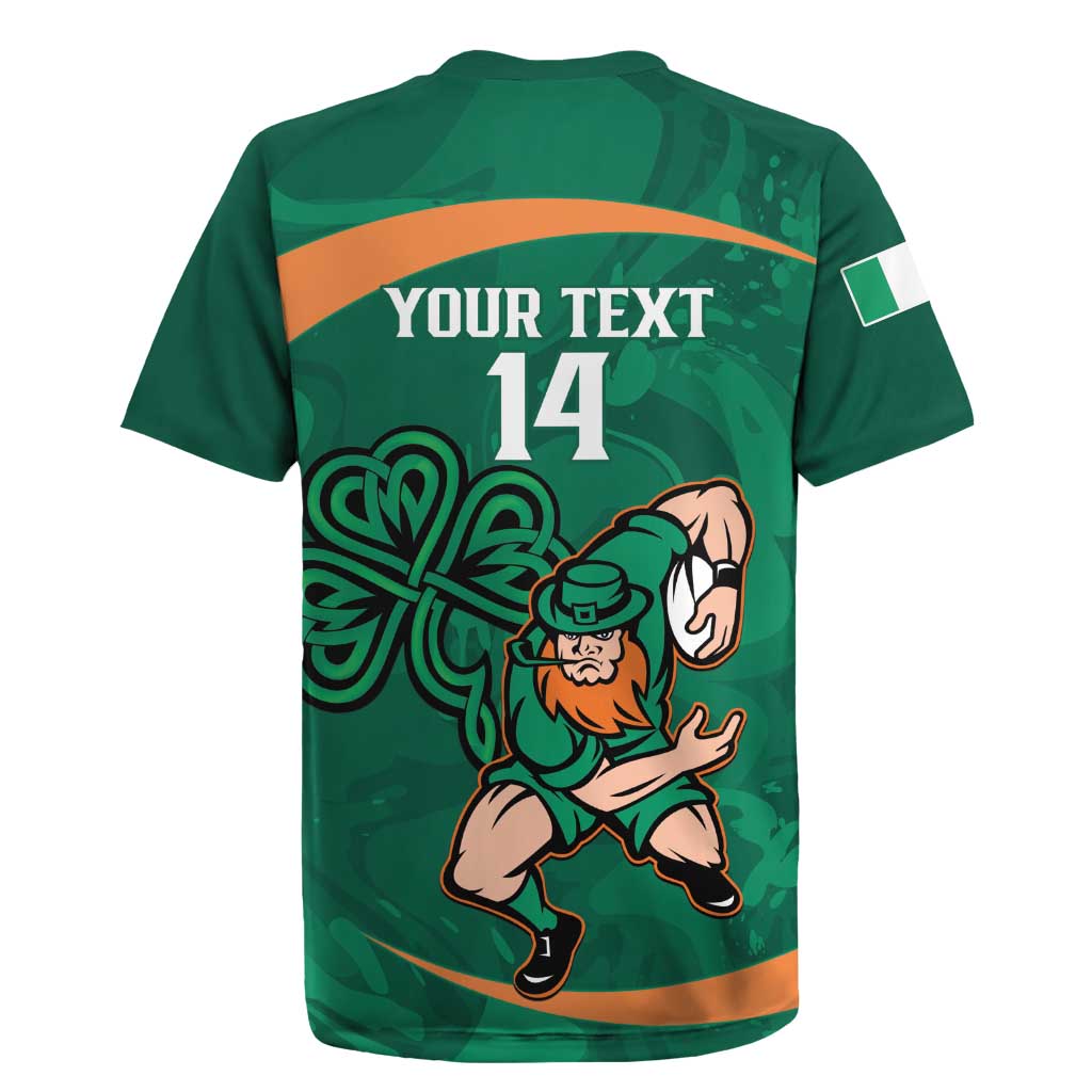 Custom Ireland Rugby Sevens Rugby Jersey Go Champions Irish Shamrock