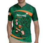 Custom Ireland Rugby Sevens Rugby Jersey Go Champions Irish Shamrock
