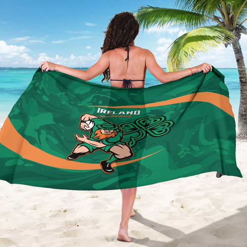 Ireland Rugby Sevens Sarong Go Champions Irish Shamrock