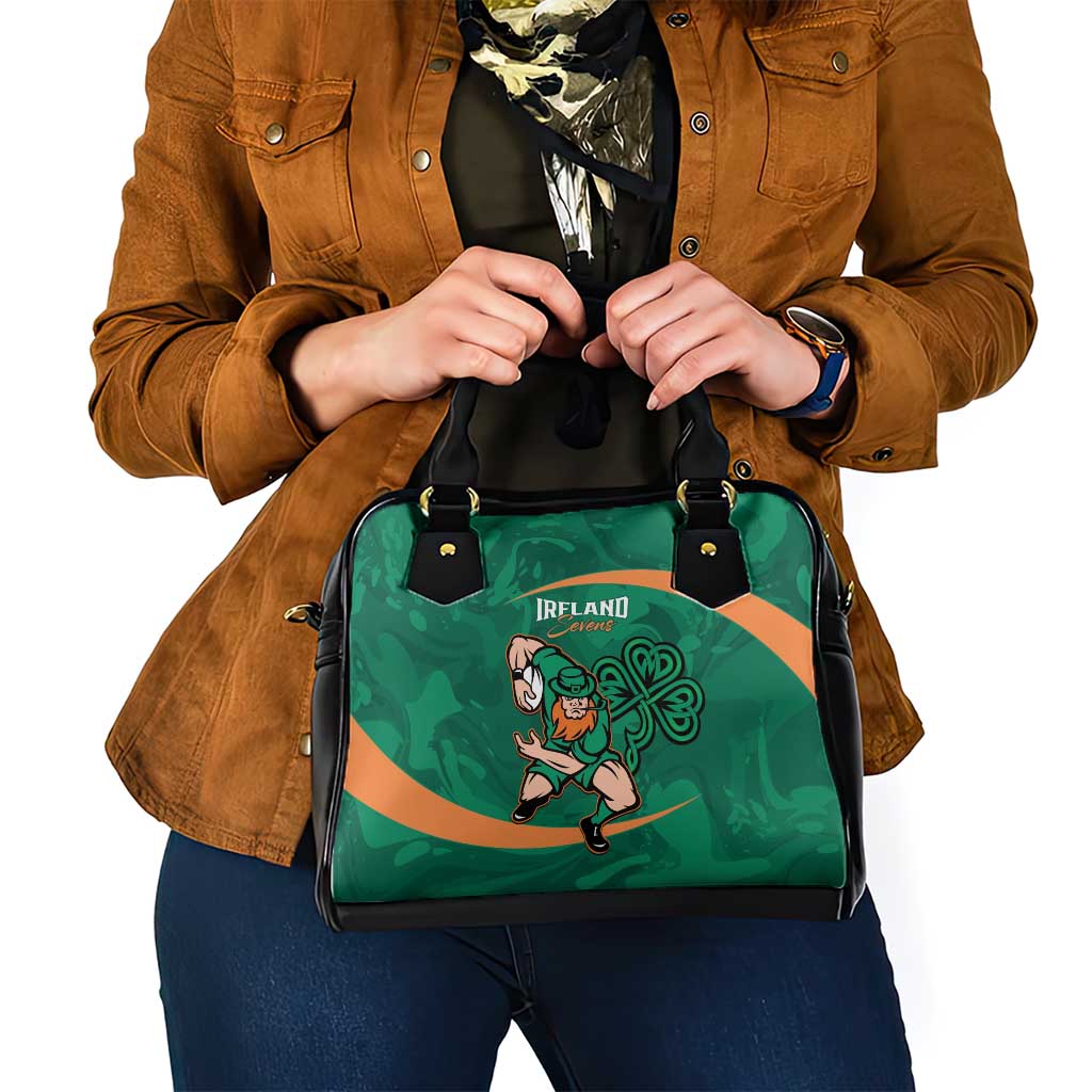 Ireland Rugby Sevens Shoulder Handbag Go Champions Irish Shamrock