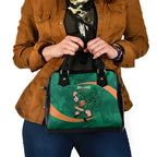Ireland Rugby Sevens Shoulder Handbag Go Champions Irish Shamrock