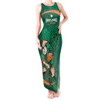 Custom Ireland Rugby Sevens Tank Maxi Dress Go Champions Irish Shamrock