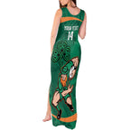 Custom Ireland Rugby Sevens Tank Maxi Dress Go Champions Irish Shamrock