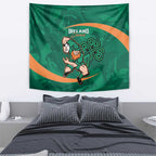 Ireland Rugby Sevens Tapestry Go Champions Irish Shamrock