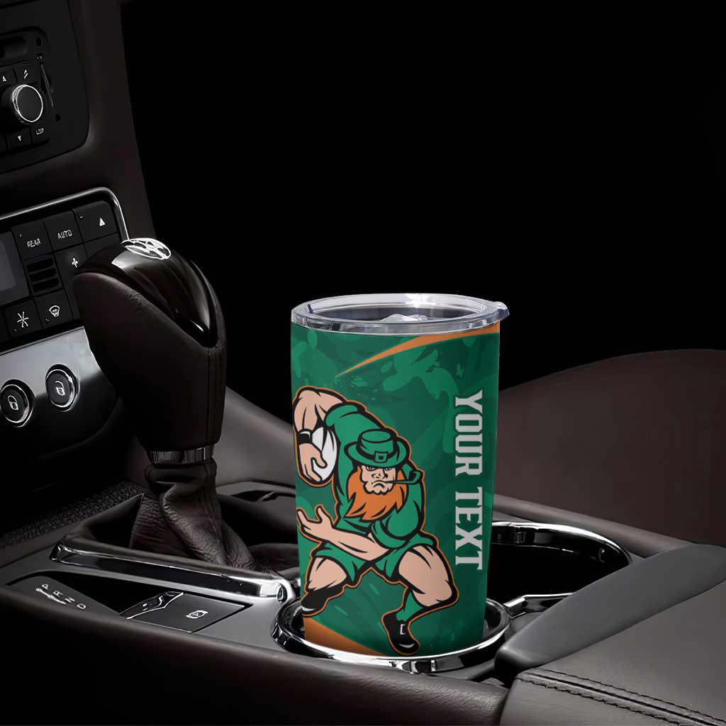 Personalised Ireland Rugby Sevens Tumbler Cup Go Champions Irish Shamrock
