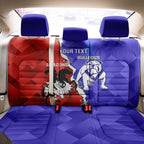 Custom Bulldogs And Dragons Rugby 2025 Back Car Seat Cover Dynamic Style