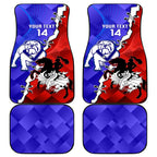 Custom Bulldogs And Dragons Rugby 2025 Car Mats Dynamic Style