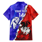 Custom Bulldogs And Dragons Rugby 2025 Hawaiian Shirt Dynamic Style