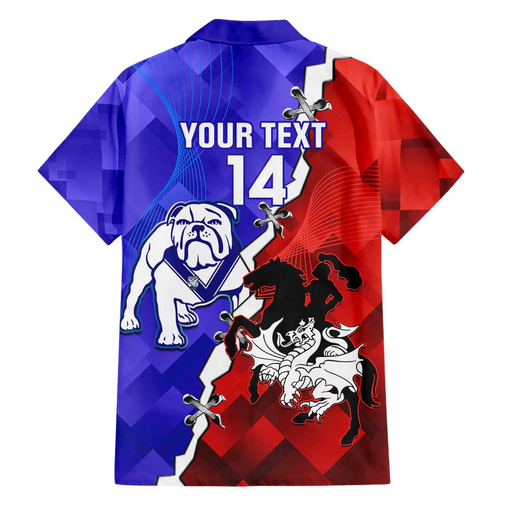 Custom Bulldogs And Dragons Rugby 2025 Hawaiian Shirt Dynamic Style