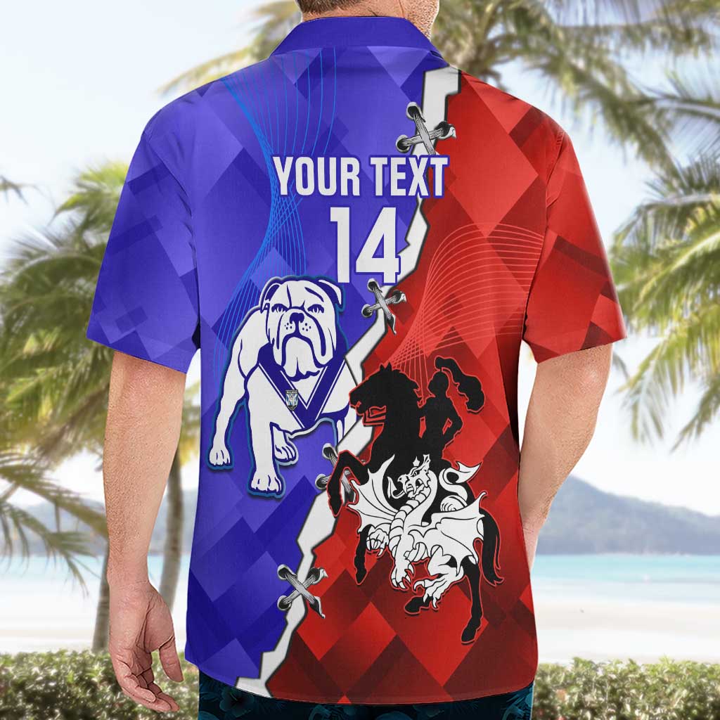 Custom Bulldogs And Dragons Rugby 2025 Hawaiian Shirt Dynamic Style