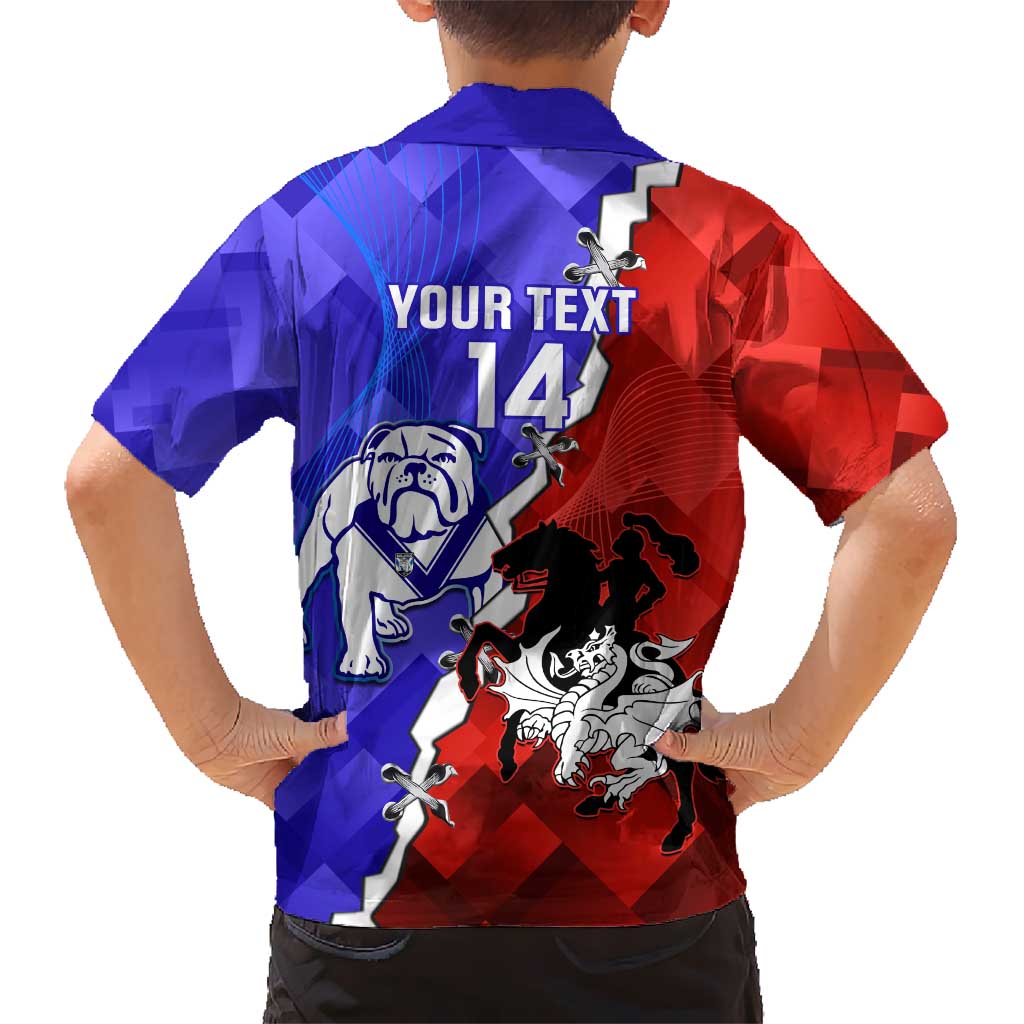 Custom Bulldogs And Dragons Rugby 2025 Hawaiian Shirt Dynamic Style