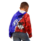 Custom Bulldogs And Dragons Rugby 2025 Kid Hoodie Dynamic Style