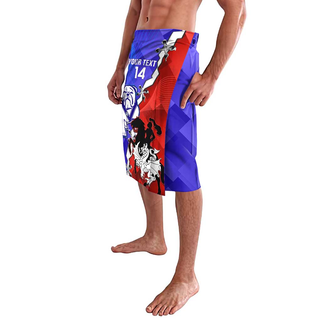 Custom Bulldogs And Dragons Rugby 2025 Lavalava Dynamic Style