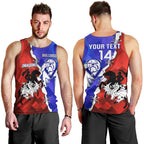 Custom Bulldogs And Dragons Rugby 2025 Men Tank Top Dynamic Style