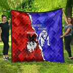 Custom Bulldogs And Dragons Rugby 2025 Quilt Dynamic Style