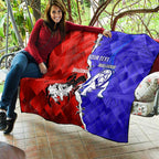 Custom Bulldogs And Dragons Rugby 2025 Quilt Dynamic Style