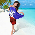 Custom Bulldogs And Dragons Rugby 2025 Sarong Dynamic Style