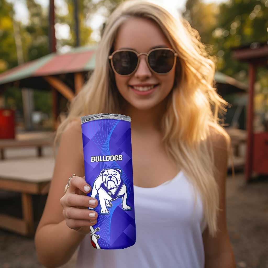 Bulldogs And Dragons Rugby 2025 Skinny Tumbler Dynamic Style