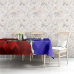 Custom Bulldogs And Dragons Rugby 2025 Tablecloth Dynamic Style