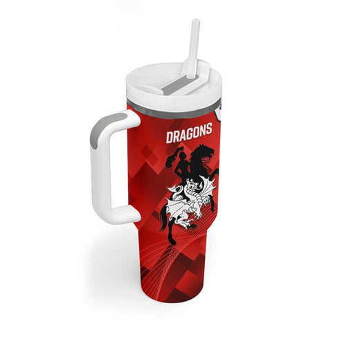 Bulldogs And Dragons Rugby 2025 Tumbler With Handle Dynamic Style