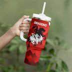 Bulldogs And Dragons Rugby 2025 Tumbler With Handle Dynamic Style