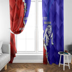 Custom Bulldogs And Dragons Rugby 2025 Window Curtain Dynamic Style