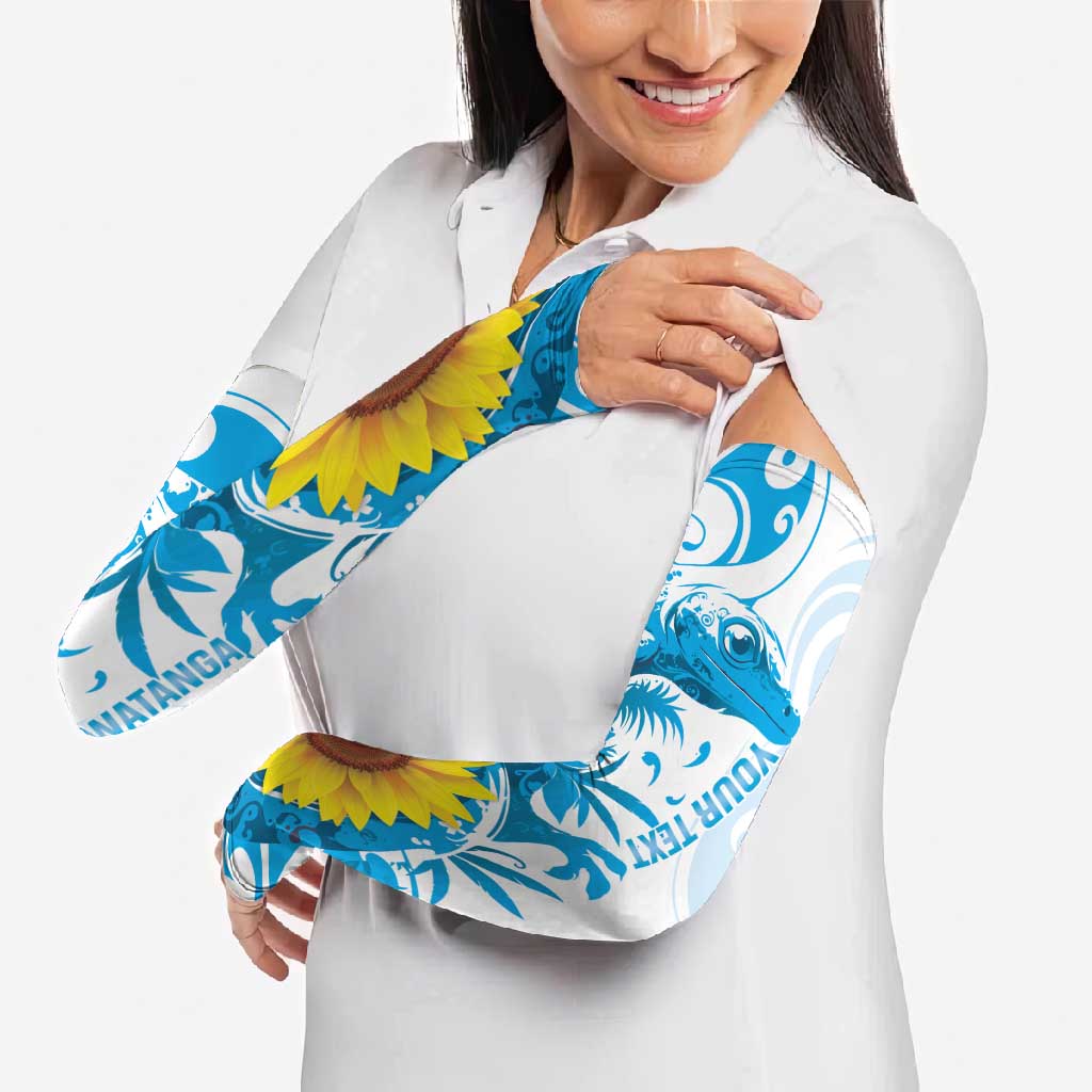 New Zealand Autism Awareness Month Arm Sleeves Takiwatanga Maori Lizard With Sunflower - Aussie Hoodie