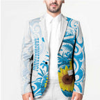 New Zealand Autism Awareness Month Blazer Takiwatanga Maori Lizard With Sunflower - Aussie Hoodie