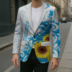 New Zealand Autism Awareness Month Blazer Takiwatanga Maori Lizard With Sunflower - Aussie Hoodie