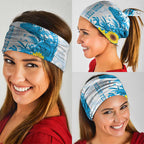 New Zealand Autism Awareness Month Neck Gaiter Takiwatanga Maori Lizard With Sunflower - Aussie Hoodie