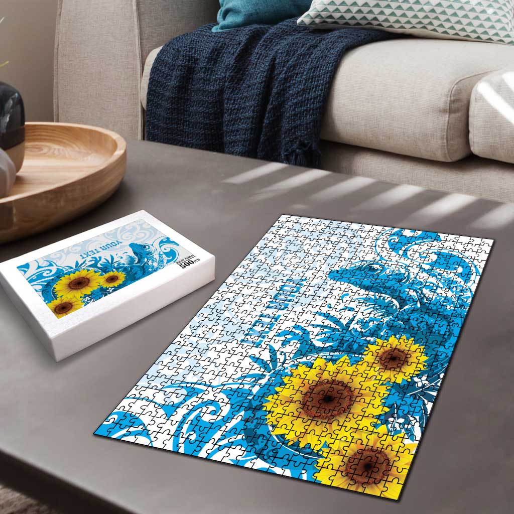 New Zealand Autism Awareness Month Puzzle Takiwatanga Maori Lizard With Sunflower - Aussie Hoodie