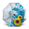 New Zealand Autism Awareness Month Umbrella Takiwatanga Maori Lizard With Sunflower - Aussie Hoodie