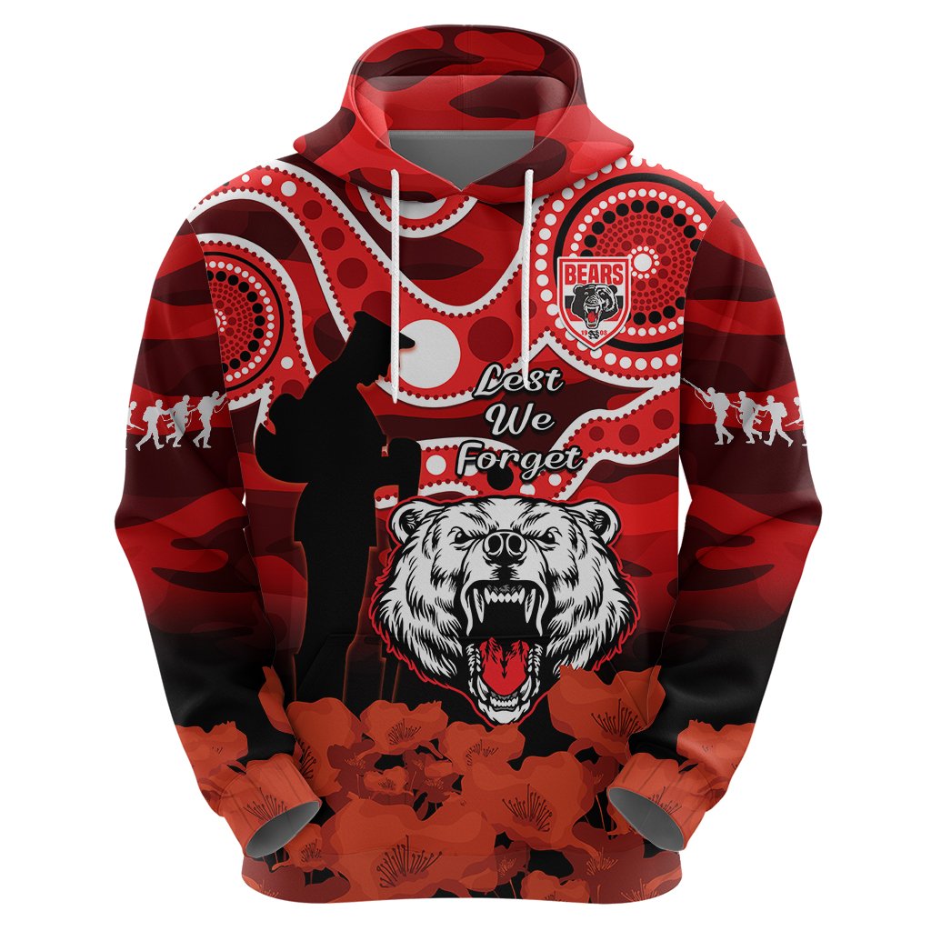 custom-text-and-number-north-sydney-rugby-anzac-hoodie-bears-indigenous-mix-camouflage-poppy