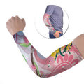 Australia Galah Arm Sleeves Gumblossoms Golden Wattle Aboriginal Art - Aussie Hoodie