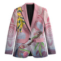 Australia Galah Blazer Gumblossoms Golden Wattle Aboriginal Art - Aussie Hoodie