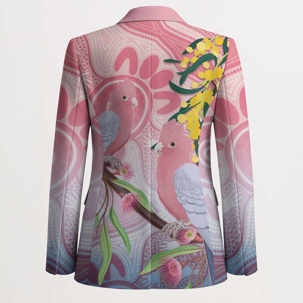 Australia Galah Blazer Gumblossoms Golden Wattle Aboriginal Art - Aussie Hoodie