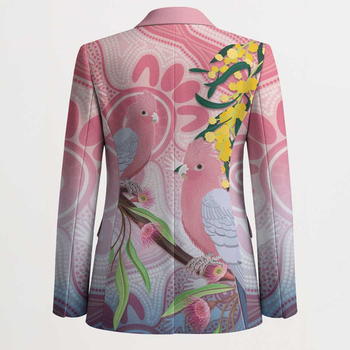 Australia Galah Blazer Gumblossoms Golden Wattle Aboriginal Art - Aussie Hoodie