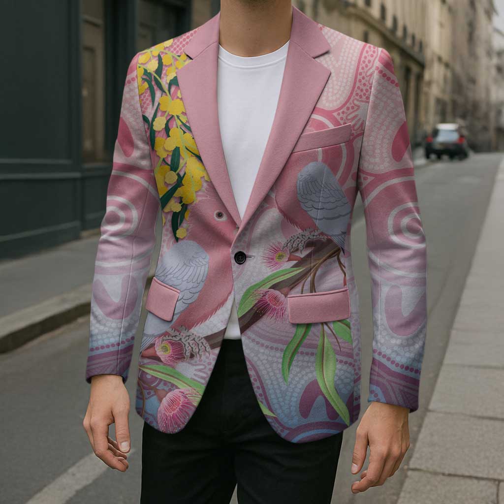 Australia Galah Blazer Gumblossoms Golden Wattle Aboriginal Art - Aussie Hoodie
