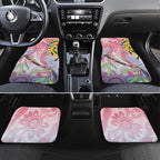 Australia Galah Car Mats Gumblossoms Golden Wattle Aboriginal Art
