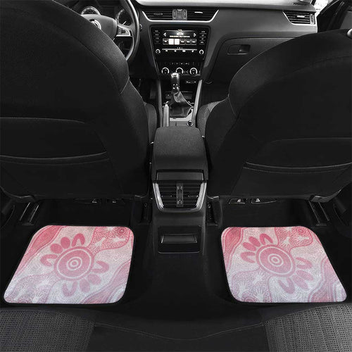 Australia Galah Car Mats Gumblossoms Golden Wattle Aboriginal Art