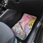 Australia Galah Car Mats Gumblossoms Golden Wattle Aboriginal Art