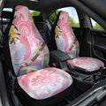 Australia Galah Car Seat Cover Gumblossoms Golden Wattle Aboriginal Art